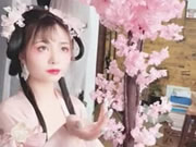 古裝風嫩妹拍攝寫真
